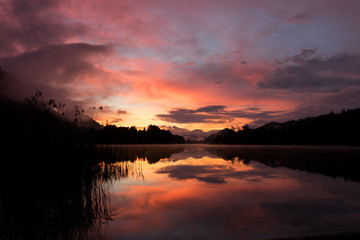 Sonnenaufgang am See