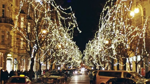 Christmas street light