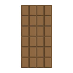 Vector chocolate bar.