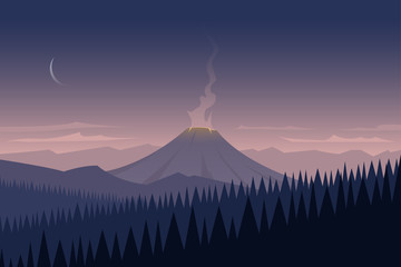 Landscape and Volcano © pabloprat