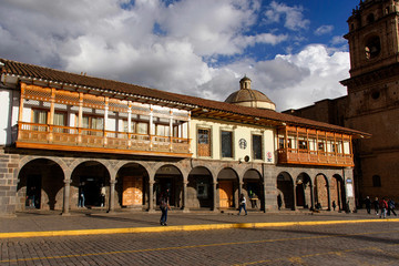 Fototapeta na wymiar plaza de armas
