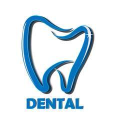 Dental tooth icon