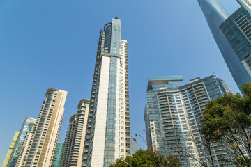 Fototapeta premium Shanghai architectural landscape