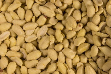 Background of the raw peeled peanut