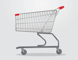 Shopping cart. vector illustration