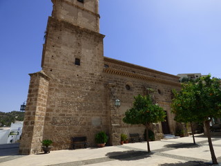 Fototapeta na wymiar Purchena, localidad de Almería en Andalucía (España) situada en el centro de la comarca del Valle del Almanzora