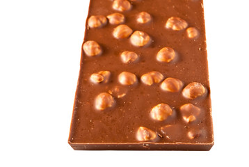 chocolate bar with nuts