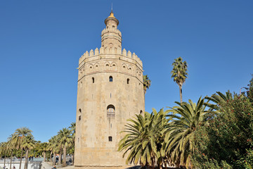 The Gold Tower (La Torre del Oro) Sevilla, Spain