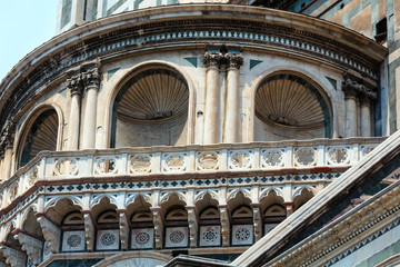 Florence Cathedral details, Tuscany, Italy