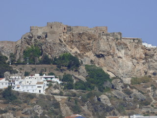 Fototapeta na wymiar Salobreña, Caleta La Guardia, es una localidad en la la Costa Granadina (provincia de Granada), en Andalucía (España)