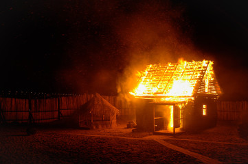 fire in the house