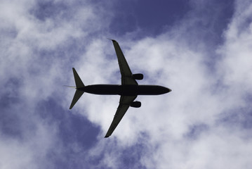 plane flying over