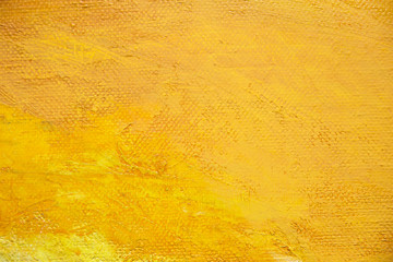 orange paint on the wall
