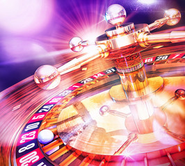 Fototapeta na wymiar 3D rendering of a roulette