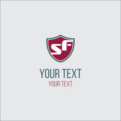 Security logo design vector
