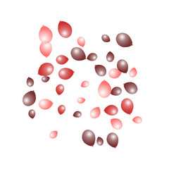 Background with Colorful balloons. Simple Feminine Pattern for Card, Invitation, Print. Trendy Decoration with Beautiful balloons. 