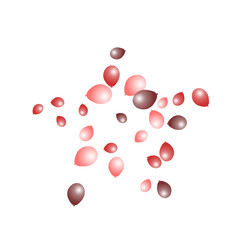 Background with Colorful balloons. Simple Feminine Pattern for Card, Invitation, Print. Trendy Decoration with Beautiful balloons. 