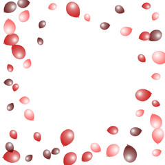 Background with Colorful balloons. Simple Feminine Pattern for Card, Invitation, Print. Trendy Decoration with Beautiful balloons. 