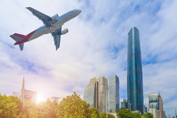 Airplanes and skyscrapers