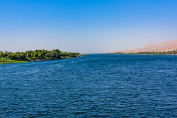River Nile in Egypt. Life on the River Nile