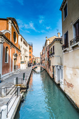 Obraz na płótnie Canvas Canal in Venice, Italy