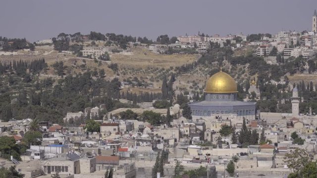 Qubbat al-Sakhrah shrine located in Jerusalem