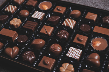 たくさんのチョコレート