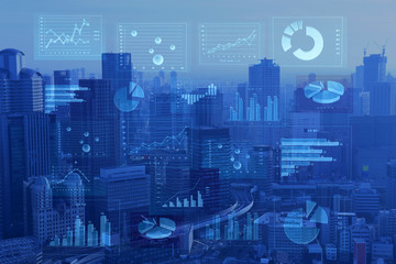 ビジネスイメージ　グラフ