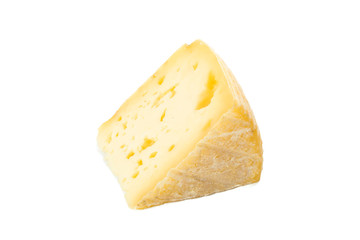 cheese isolated on white