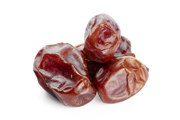 date fruit isolated on white