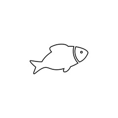 Fish vector icon