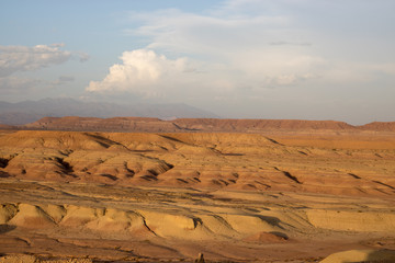 Fototapeta na wymiar nomad tents in the desert