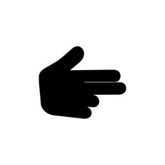 hand gesture vector icon