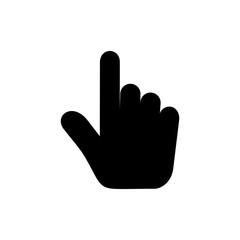 hand icon pointer vector