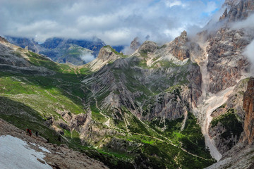 Fototapeta na wymiar Italy Trentino Dolomites Sesto