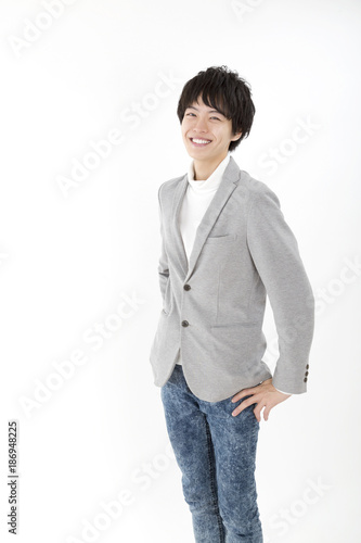 男性 ファッション ポートレート ビジネスカジュアル 笑顔 Wall Mural Oka