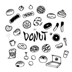 Donut Illustration Pack