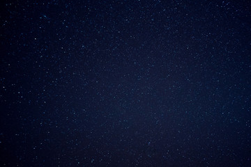 Fototapeta premium Long explosure and high ISO shot, Beautiful Milky way and star over the mountain.