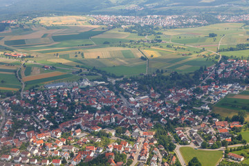  views of the European landscape from the plane