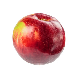 beautiful ripe juicy Apple on a white background