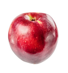 beautiful ripe juicy Apple on a white background