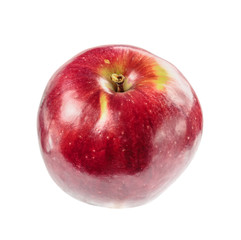 beautiful ripe juicy Apple on a white background