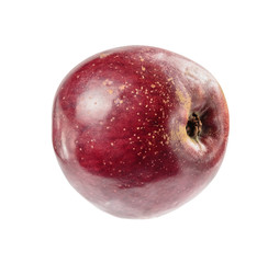 beautiful ripe juicy Apple on a white background