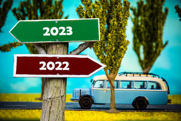 Fototapeta premium Schild 308 - 2023