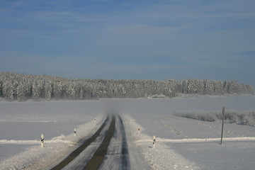 Winter auf der Schwäbischen Alb