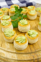 feuilletés d'escargots