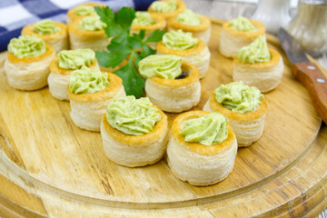 feuilletés d'escargots