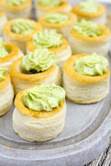 feuilletés d'escargots