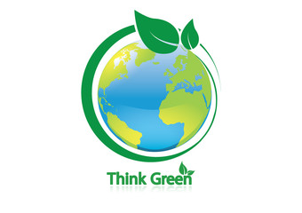 Ecology connection  concept background . Vector infographic illustration