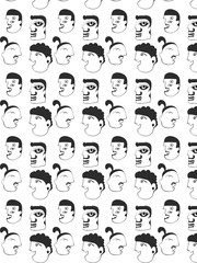  face men pattern